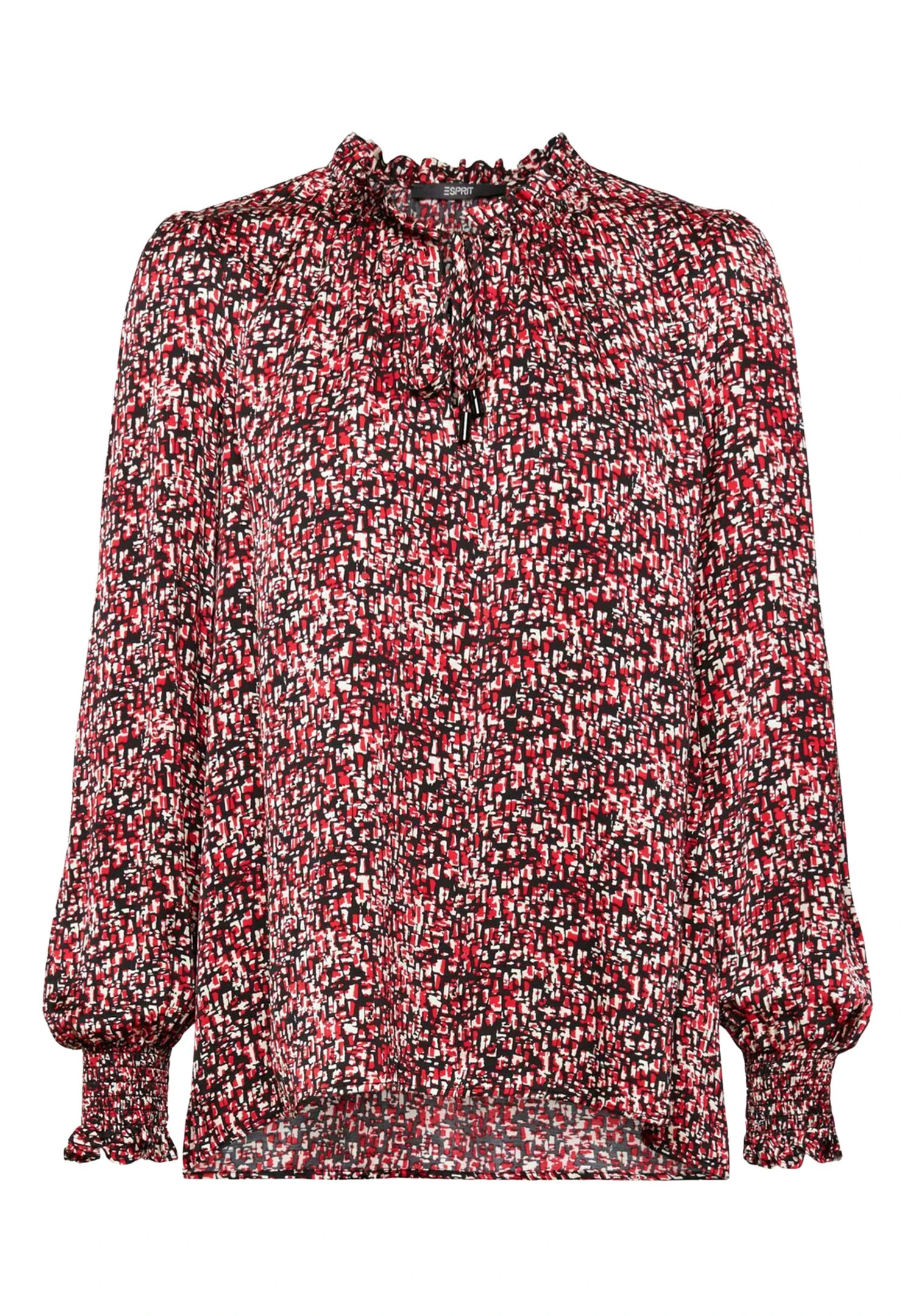 ESPRIT Long Sleeve - Blouse - Red Colorway 7 ESPRIT Long Sleeve - Blouse - Red Colorway - Afbeelding 5