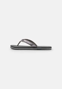 ESPRIT Thongs - Teensandalen - Gunmetal -Esprit 7f2a8e6af05347ba823ca678fb14fb00