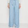 ESPRIT Wide Leg - Broek - Blue Light Wash