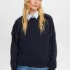 ESPRIT Sweater - Navy -Esprit 809cce6e239145518ee3b850cf0c2461