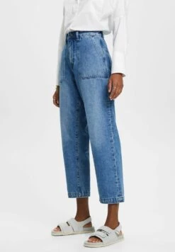 ESPRIT In Dad-Passform Aus Nachhaltigem- Straight Leg Jeans - Blue Medium Washed New -Esprit 80a253732439437ea8c28955b879dd68