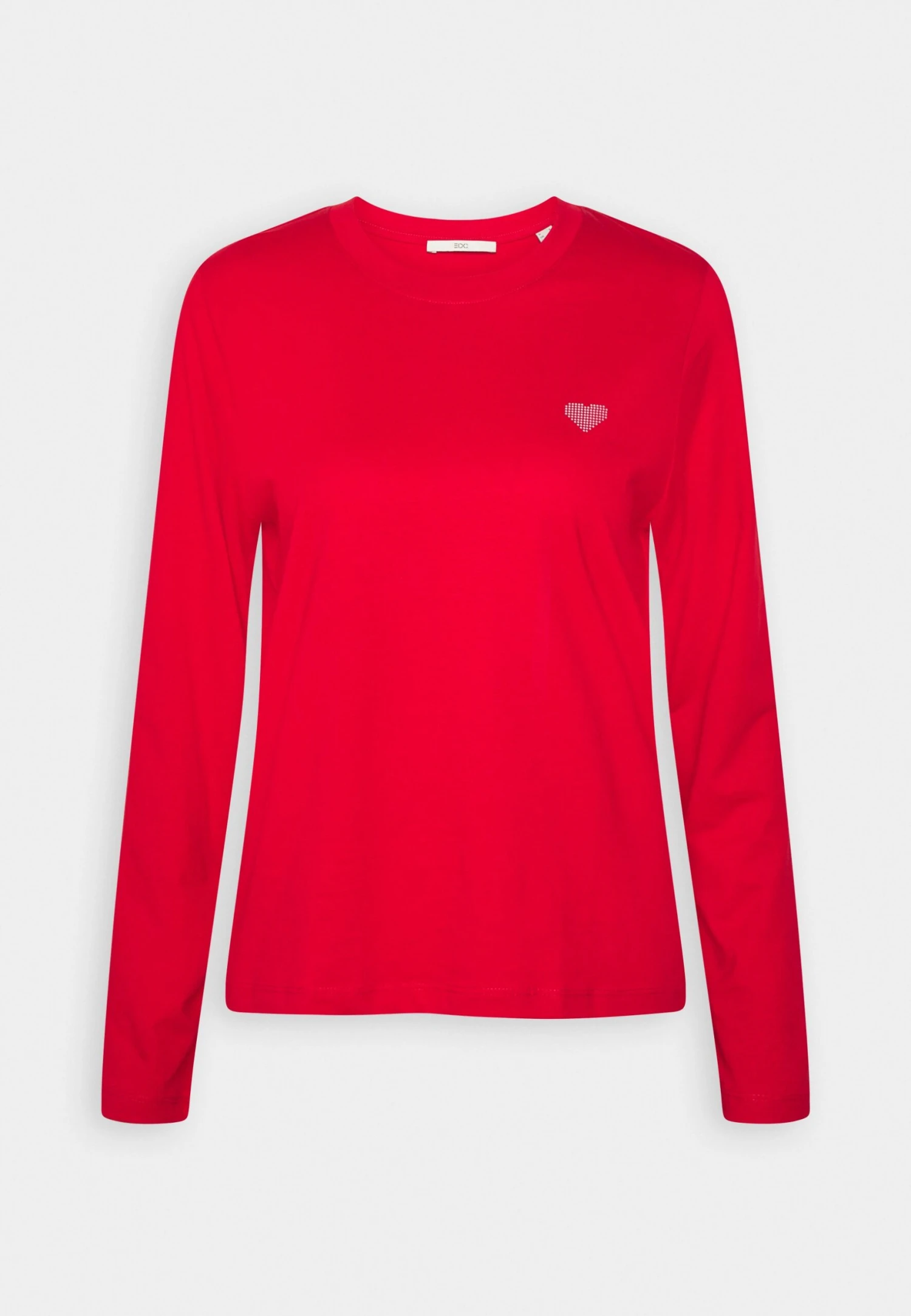 Edc By Esprit Tee - Longsleeve - Dark Red 6 Edc By Esprit Tee - Longsleeve - Dark Red - Afbeelding 4