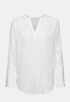 ESPRIT Dobby Mit Blumenprint - Blouse - Off White -Esprit 8224e1a77cca43e7a9ea95f8d2870a63