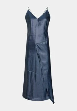 ESPRIT Metallic-Look - Jurk - Navy -Esprit 837206d7cd5846c7abb0212d6bcb7d0a