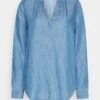 ESPRIT Blouse - Blouse - Blue Medium Wash
