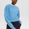 ESPRIT Cropped - Sweater - Light Blue Lavender -Esprit 84f7a4077d3343699200969e0350c9f1
