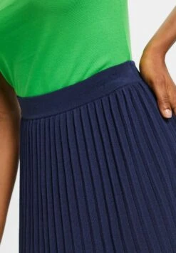 ESPRIT Plissierter- A-Lijn Rok - Navy -Esprit 850f1621756e4d2db7f602f6b74b678b
