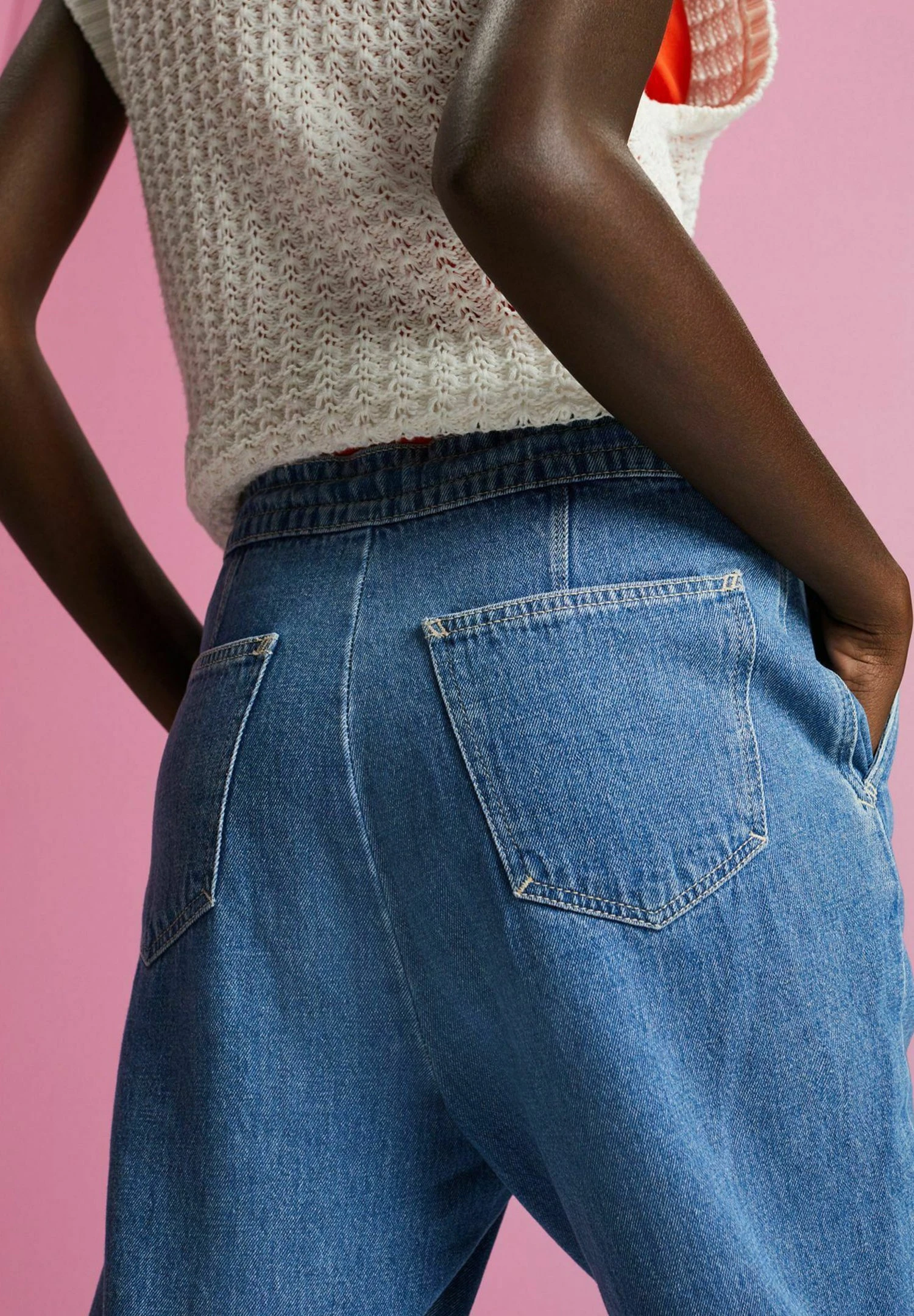 ESPRIT Jeans Tapered Fit - Blue Light Washed 10 ESPRIT Jeans Tapered Fit - Blue Light Washed - Afbeelding 8