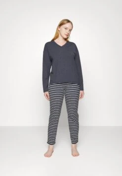 ESPRIT Y D Sus Mel Long Leg Long Sleeve - Pyjama - Navy -Esprit 86ca4238932948519405762fac5ff295