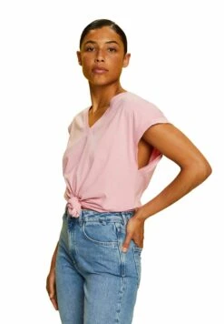 Edc By Esprit T-Shirt Basic - Pink