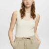 Edc By Esprit Top - Light Taupe -Esprit 8a075f9bf04c467085073d4d63f39ca3