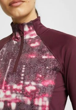 Mit Reissverschluss Und E-Dry-Ausrüstung - Longsleeve - Bordeaux Red -Esprit 8ba9799f75c746d4b7802d30ca3ca9e8