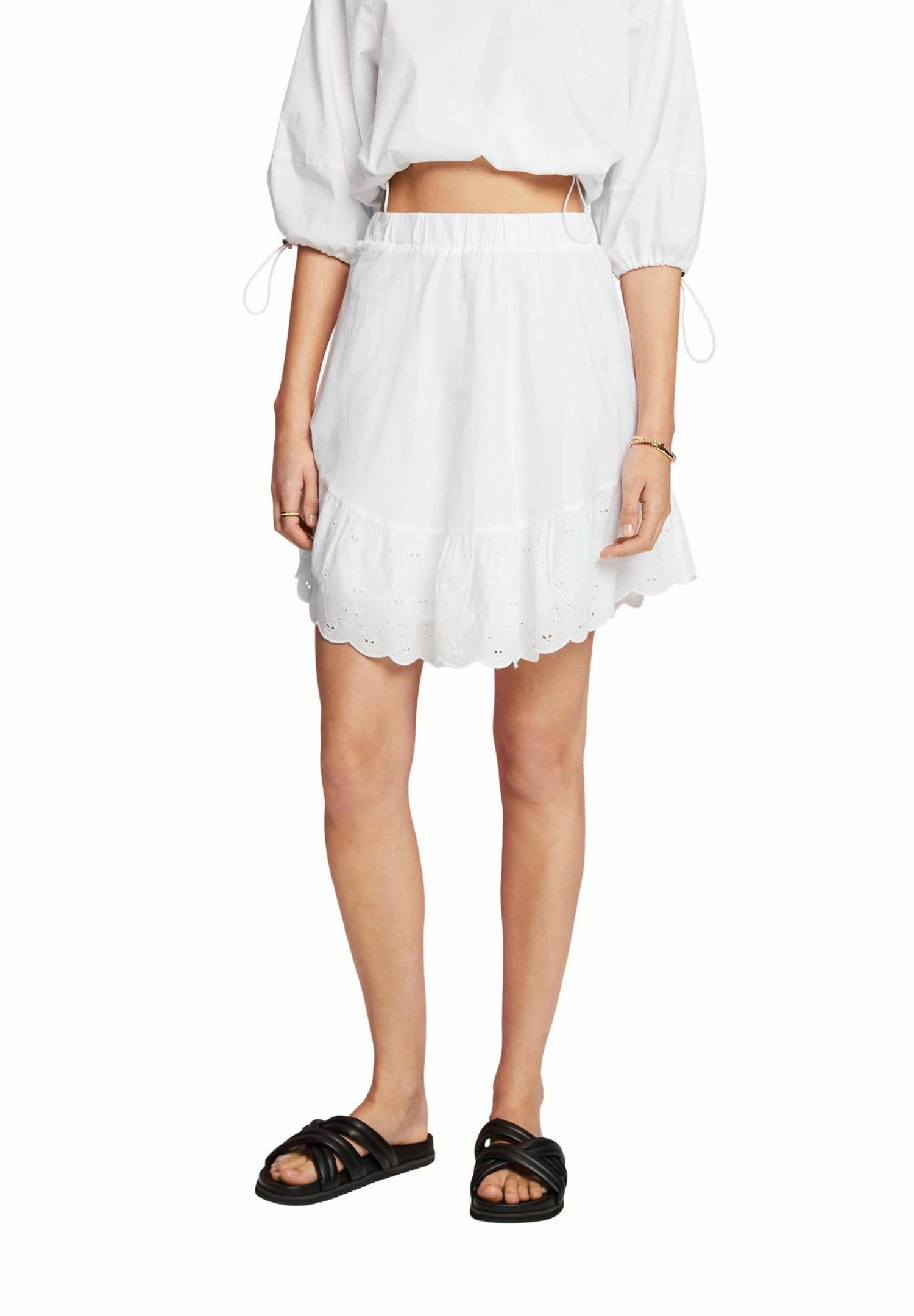 ESPRIT Light - A-Lijn Rok - White 3 ESPRIT Light - A-Lijn Rok - White