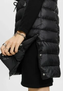 ESPRIT Recyceltlange Stepp - Bodywarmer - Black -Esprit 8f17106762bf4bf3a78aa72142f7888c