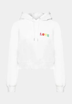 ESPRIT Mit Geometrischem Love-Print - Hoodie - White -Esprit 8f5344939f294541b4d154c8e3994e7b