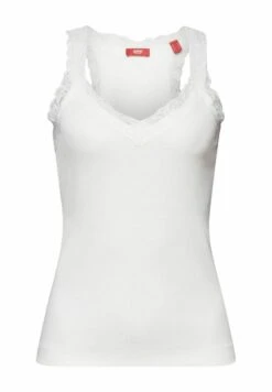 ESPRIT Top - Off White -Esprit 8f7df146e62a43ebab476db9f478bc88