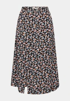 ESPRIT Gemusterter - A-Lijn Rok - New Black -Esprit 8fec5975931545e8afca20b275130117