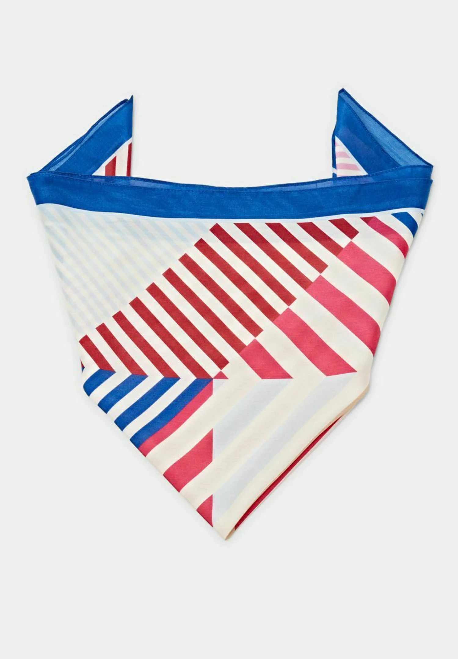 ESPRIT Nicki Mit Muster-Mix - Halsdoek - Pastel Blue 6 ESPRIT Nicki Mit Muster-Mix - Halsdoek - Pastel Blue - Afbeelding 4