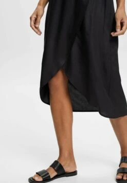 ESPRIT Gesmoktes - Jurk - Black -Esprit 915f27e0b5b146e583556ba5c800d62d