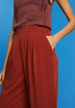 ESPRIT Solid - Broek - Terracotta New -Esprit 95288d20bd5d4c1f8ae932909e3e50f1