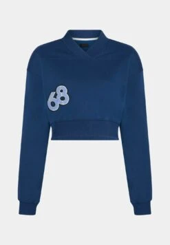 ESPRIT Cropped College Mit Patches - Sweater - Ink -Esprit 9613ddc0102c4530bd290b70cdac559a