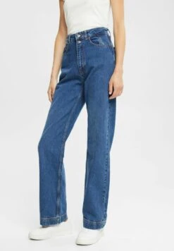 ESPRIT Flared Jeans - Blue Medium Washed