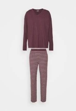 ESPRIT Y D Sus Mel Long Leg Long Sleeve - Pyjama - Bordeaux -Esprit 9844a7fd80ba419cb6cc5009251d0139