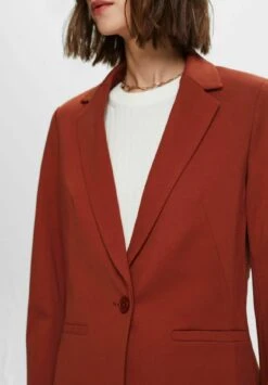 ESPRIT Halflange Jas - Rust Brown -Esprit 9861896999df40adaed5538ac36d3569