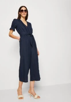 ESPRIT Belted Overall - Jumpsuit - Navy -Esprit 98d42452520e46e783a2765104988de1