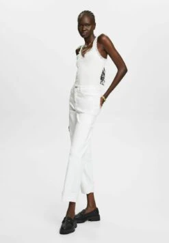 ESPRIT Top - Off White -Esprit 991ec05e1376423683ddf4e29778a84e