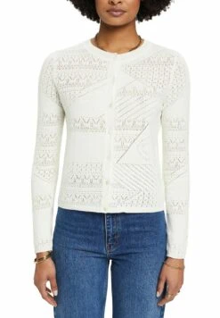 ESPRIT Im Pointelle Design - Vest - White