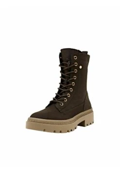 ESPRIT Others - Enkellaarsjes Met Plateauzool - Dark Brown -Esprit 9c34163ab98f47ecbde2465229f6df2f