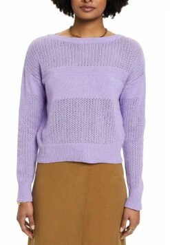 ESPRIT In Pointelle Optik - Trui - Lavender