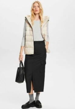 ESPRIT Ultra Light Vest - Bodywarmer - Cream Beige -Esprit 9dfb4851e04d4b31a5f7ff61dec09c3d