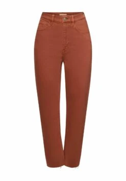 Edc By Esprit Cropped Mit Fransensaum - Slim Fit Jeans - Rust Brown 12 Edc By Esprit Cropped Mit Fransensaum - Slim Fit Jeans - Rust Brown -Esprit 9e02fa1a87224789b8b2c95588448096