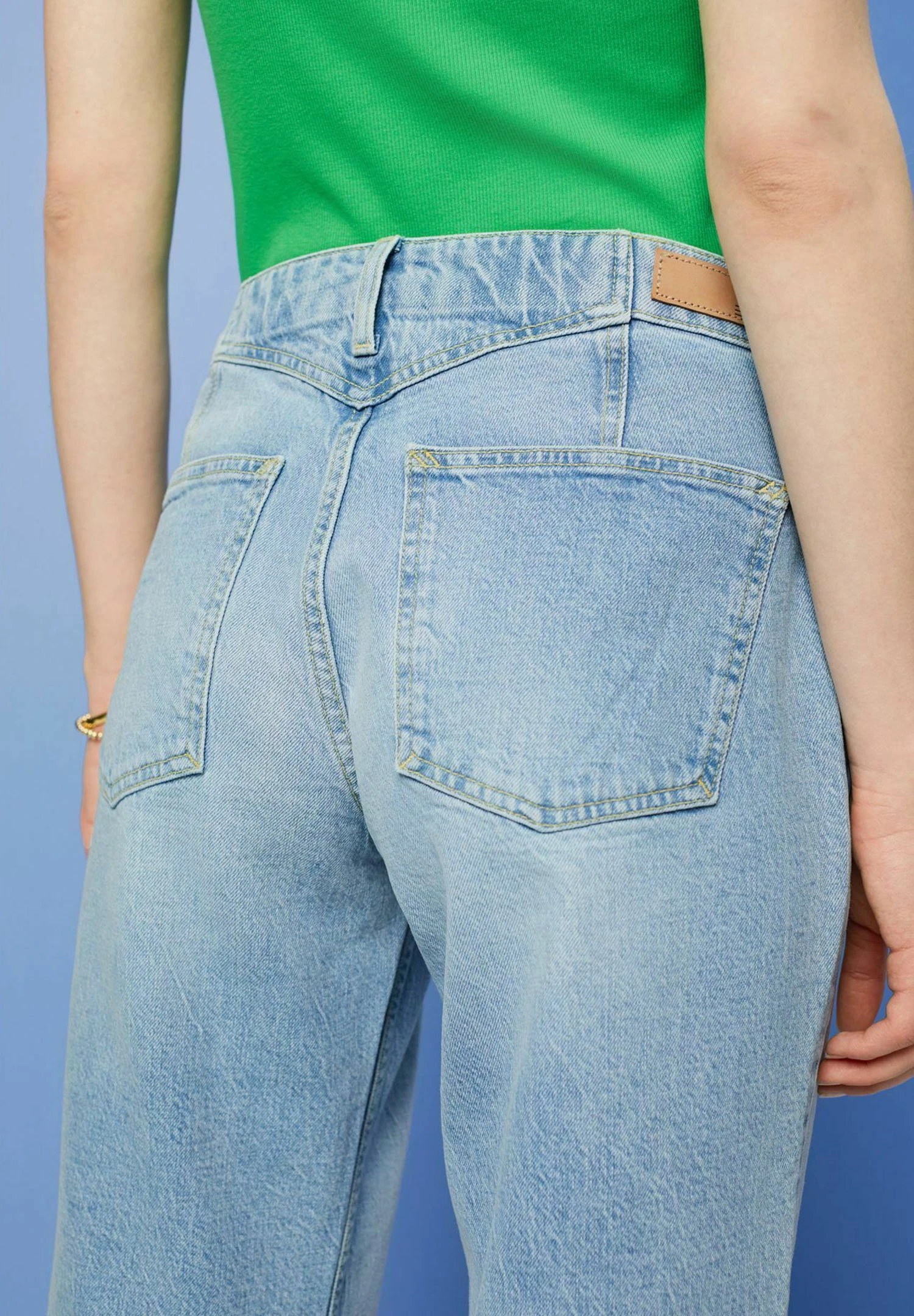 ESPRIT Flared Jeans - Blue Light Washed 10 ESPRIT Flared Jeans - Blue Light Washed - Afbeelding 8