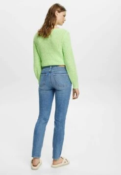 ESPRIT Mit Mittlerer Bundhöhe - Slim Fit Jeans - Blue Light Washed -Esprit a2ec3577a7074f49b48e762bcdfec955