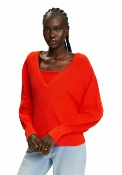 ESPRIT Trui - Bright Orange -Esprit a33f5a579ba344bd89dc86ad067dda2a