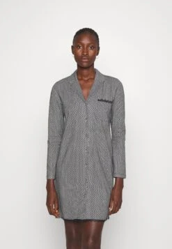 ESPRIT Nightshirt Long Sleeve - Nachtjapon - Black