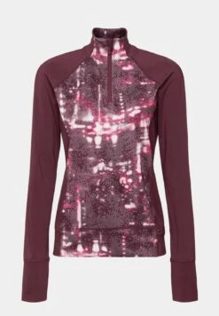 Mit Reissverschluss Und E-Dry-Ausrüstung - Longsleeve - Bordeaux Red -Esprit a4bef20fdc10413583d039c36abf7c88