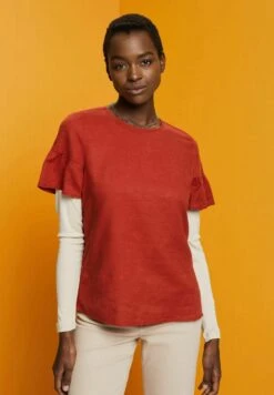 Edc By Esprit Blouse - Terracotta New -Esprit a4f96631a2d84c289007635cad93e567