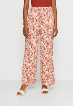 ESPRIT Printed Wideleg - Broek - Light Pink