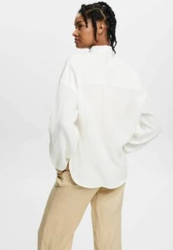 Edc By Esprit Strukturierte - Blouse - White -Esprit a63478cf3b2e4b77902d86b097fba442