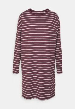 ESPRIT Y/D Stripe Long Slv - Nachtjapon - Bordeaux -Esprit a6fc2626336d4e8f98fd7aafd92a3133