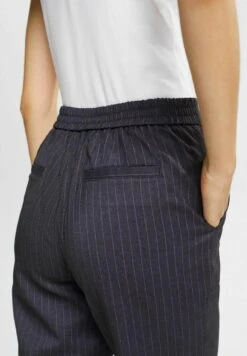 ESPRIT Mit Nadelstreifen - Broek - Navy -Esprit a7186c5abf704b7bae2f456c9315bc94