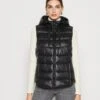 ESPRIT Tape Vest - Bodywarmer - Black -Esprit a7951e44a9594000b219f15f2299bac9