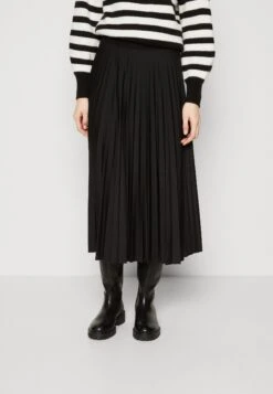 ESPRIT Plissee Skirt - Plooirok - Black