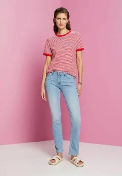 Edc By Esprit Stretch Coolmax - Straight Leg Jeans - Blue Medium Washed New -Esprit ab255df2998c46dabe8b500bc33fdc5b