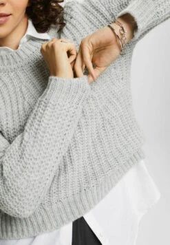 ESPRIT Trui - Light Grey New -Esprit ad02c403f4ca42278cda6bd922ea29c1