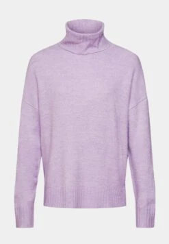 ESPRIT Rollkragen In Mouliné - Trui - Lilac -Esprit ad294e7169ab40eb955cd2742c9479f0